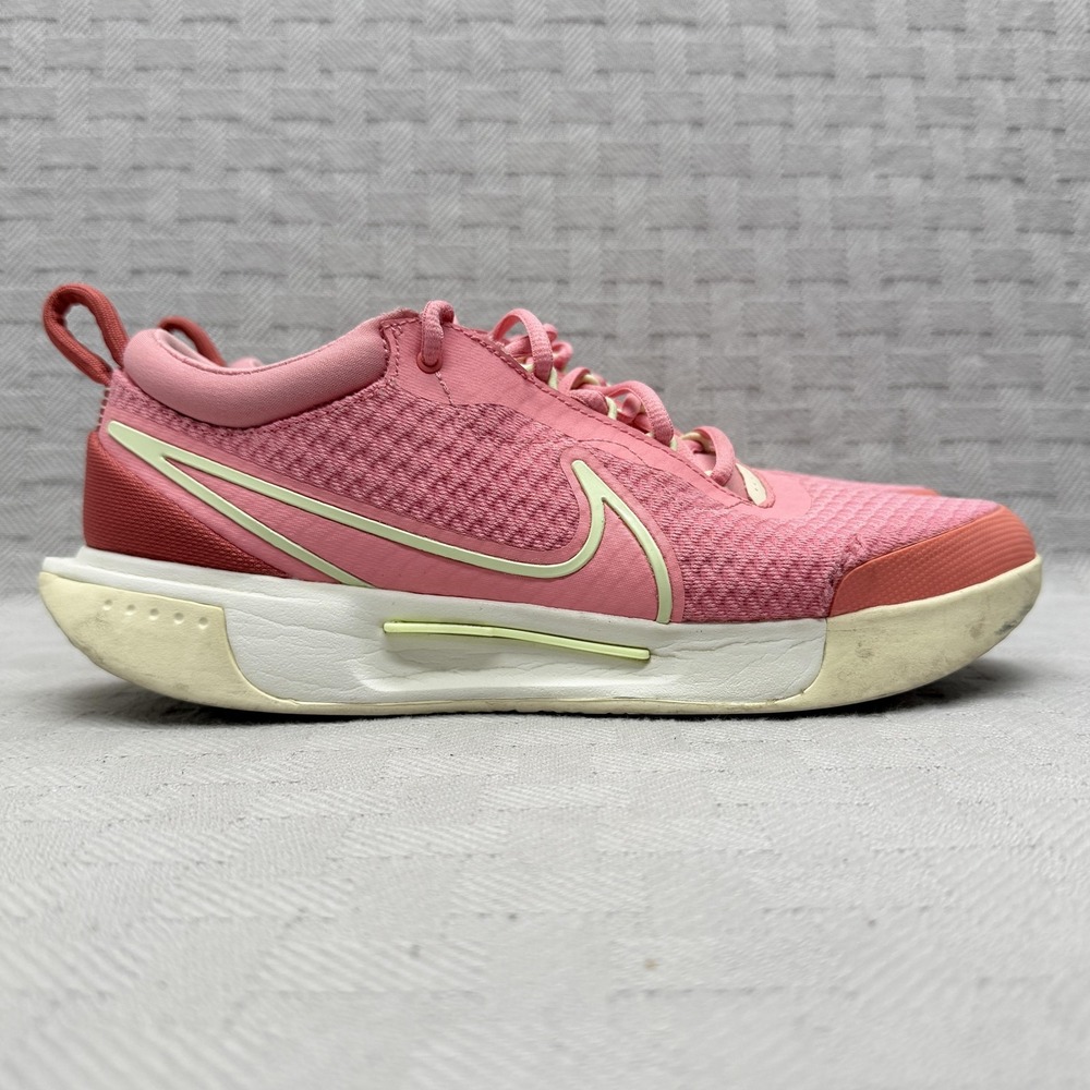 Nike NikeCourt Zoom Pro HC Coral Chalk Pink Womens Size 9.5 DV3285-601
